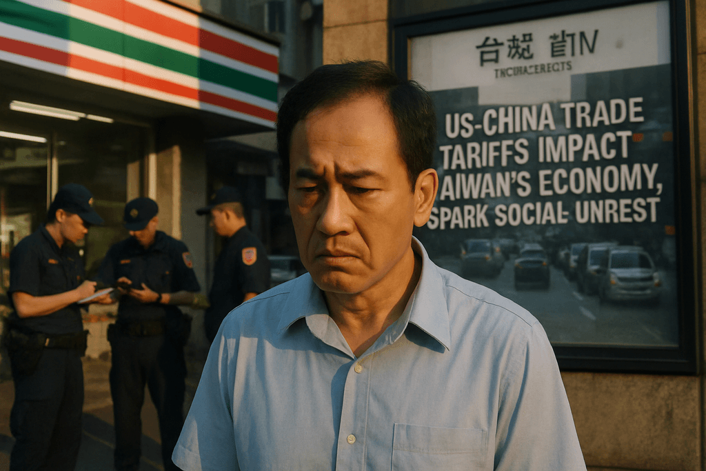 侯沁潔拒檢案引社會矛盾，台中超商殺人案攀治安壓力，美中貿易關稅新政衝擊台灣經濟與社會動盪