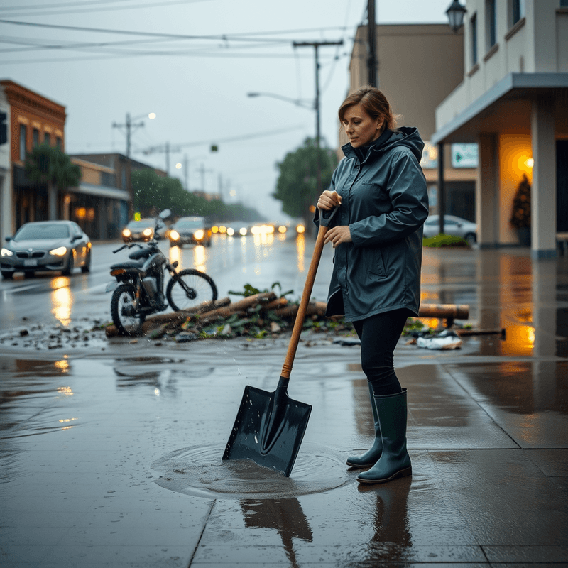 台灣南部豪雨引發災情，地方積極實施防災措施並呼籲提升治水預算