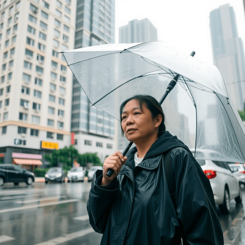白海豚颱風持續豪雨影響，台北未停班課引發安全討論