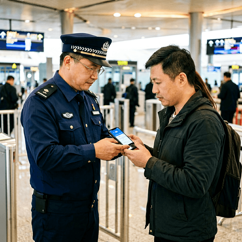 中國邊檢查驗手機限制出境 陸委會警示五類高風險台人赴陸