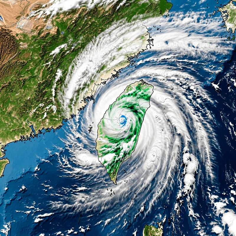 科羅旺外圍環流明起影響台灣 北部東北部防局部較大雨勢
