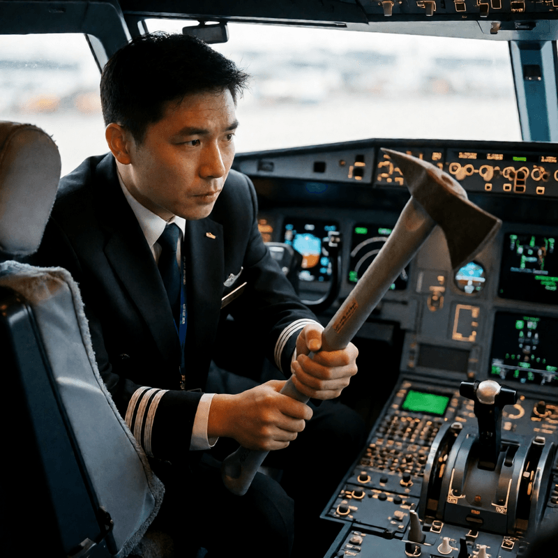 迪拜航空副駕駛持應急斧攻擊機長　企圖劫機撞擊以色列機場