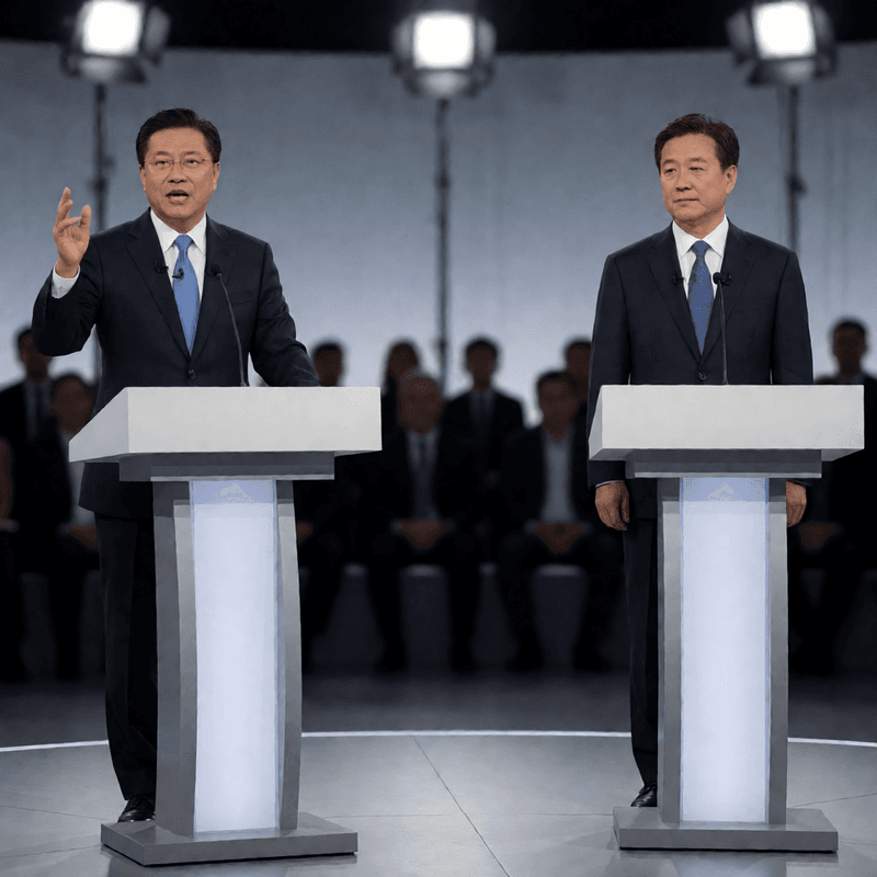 蔣萬安陣營同意10月31日電視辯論 批沈伯洋團隊臨陣脫逃