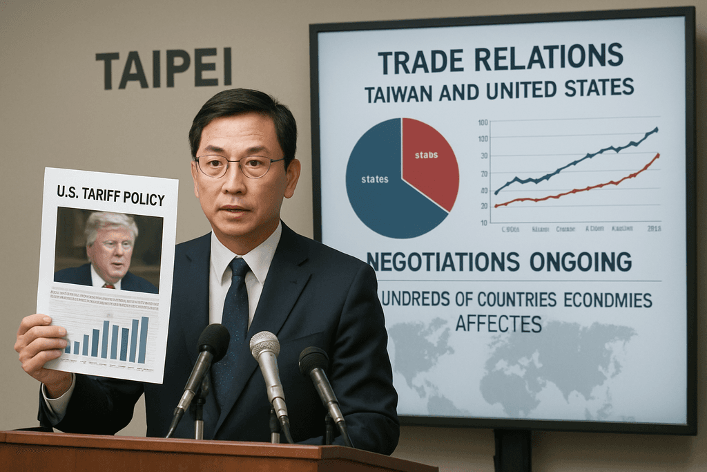 川普新一輪關稅政策衝擊百國經濟,台美貿易協議進展受關注