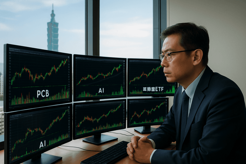 台股2024持續強勢創高 PCB、AI與高息ETF成資金動能關鍵