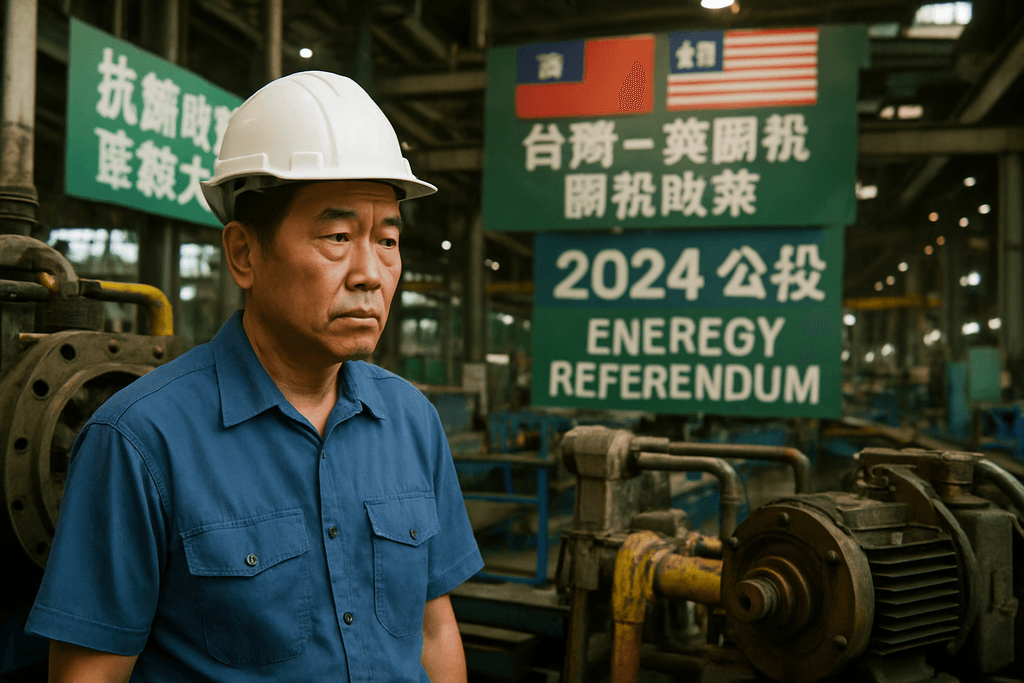 台美關稅新政衝擊台灣產業,藍綠攻防與能源公投成政治考驗