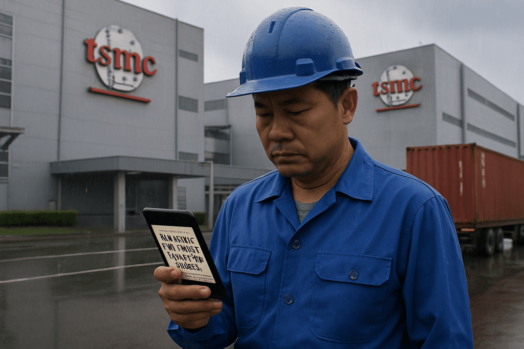 美國新關稅政策重擊台灣產業,台積電洩密案與中美科技戰同步升溫挑戰加劇