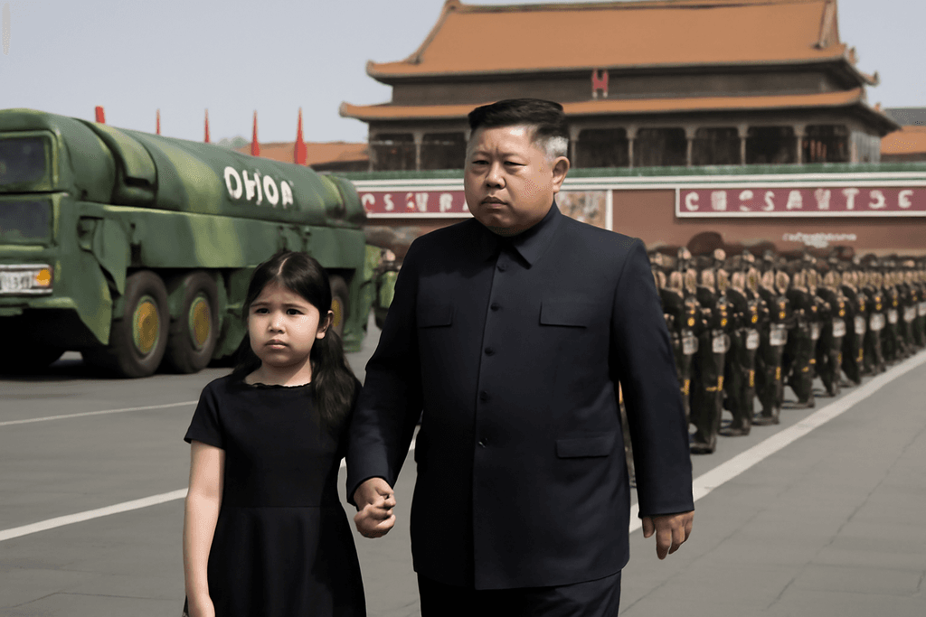 金正恩攜女兒首度訪華釋接班信號,中共九三閱兵展現軍力與內部權鬥風險
