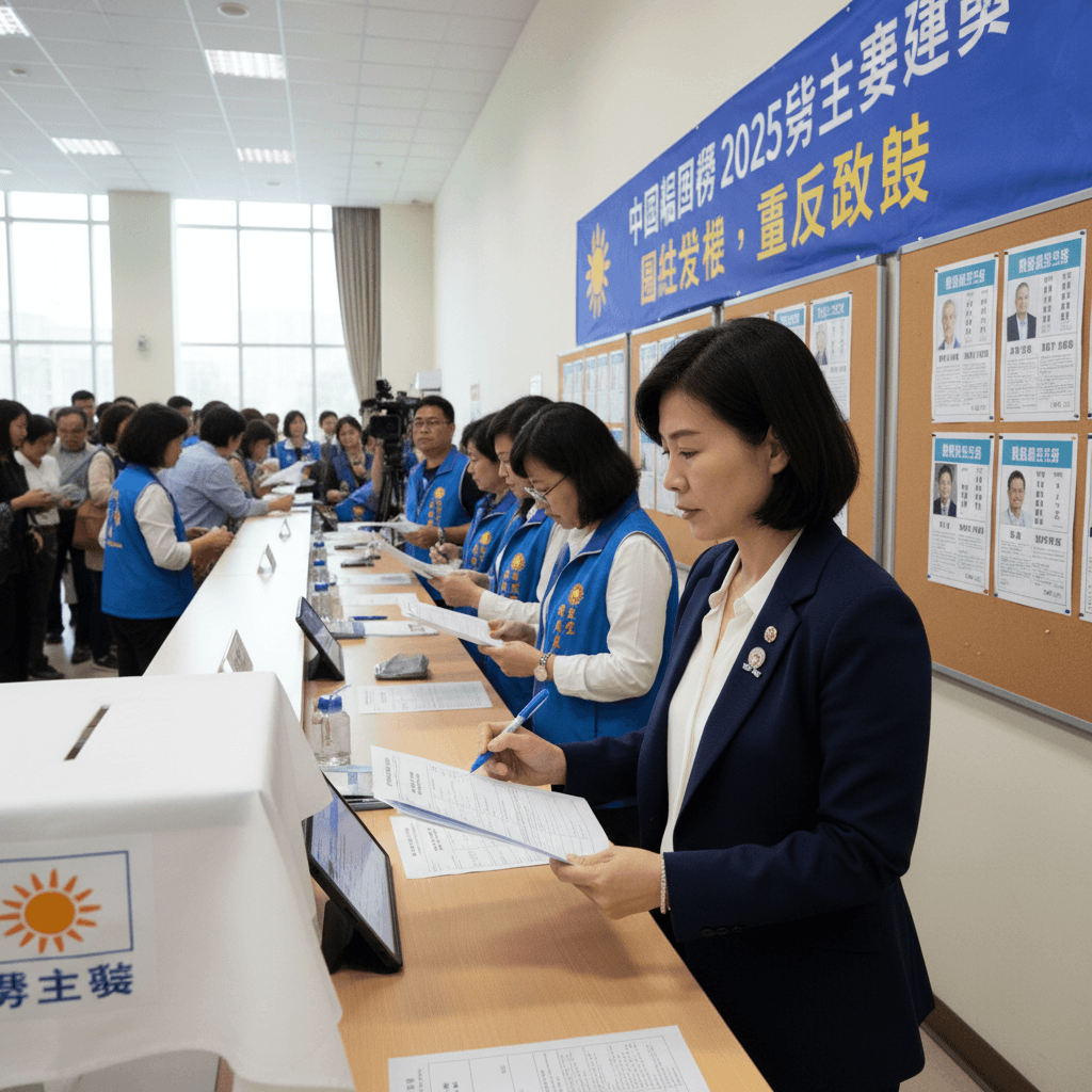 國民黨2025主席選舉領表啟動 鄭麗文網路支持率逾六成領先
