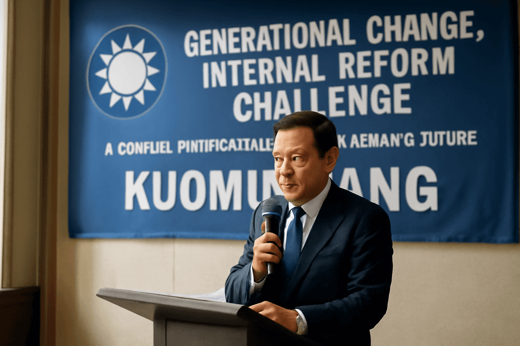 國民黨主席改選聚焦世代交替與黨內改革挑戰,攸關台灣未來政局走向