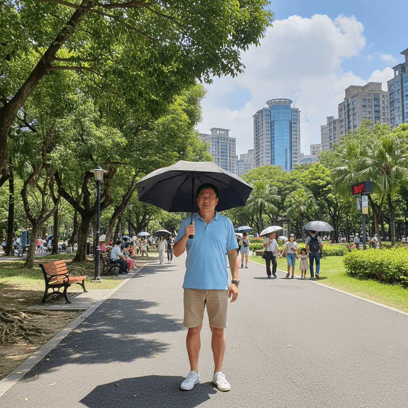 台灣國慶連假多地飆破38度 高溫持續並伴午後雷陣雨注意防範