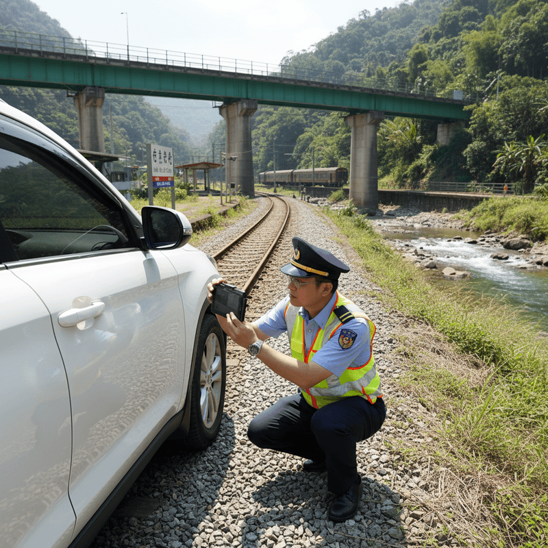 花蓮台鐵志學站副站長木瓜溪大橋車禍顱內出血昏迷,家屬急徵行車紀錄器協助調查