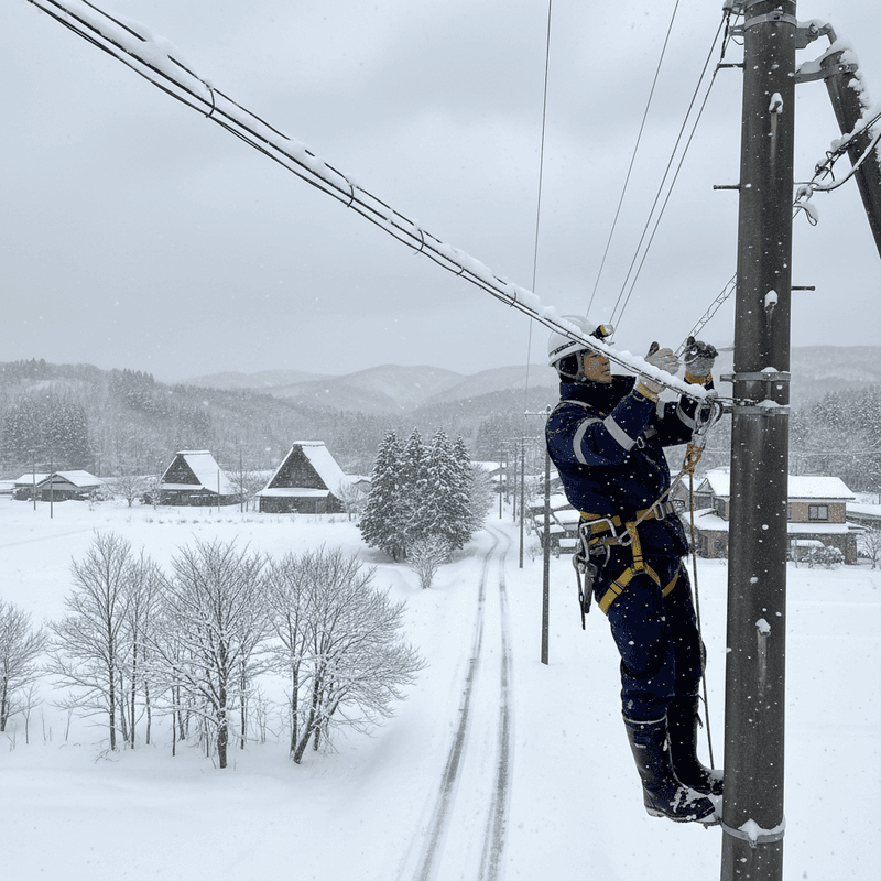 北海道12月15日暴風雪導致約1.9萬戶停電及交通全面癱瘓
