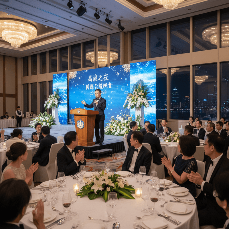 高雄漢神巨蛋王金平從政50年感恩餐會舉行 呼籲冬至後政治安定與兩岸和平