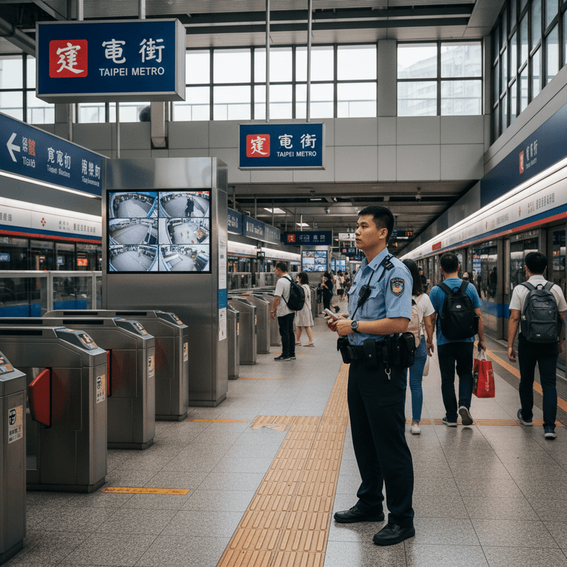 台北捷運隨機攻擊後刑事局抓8人網路恐嚇訊息,持續強化維安措施