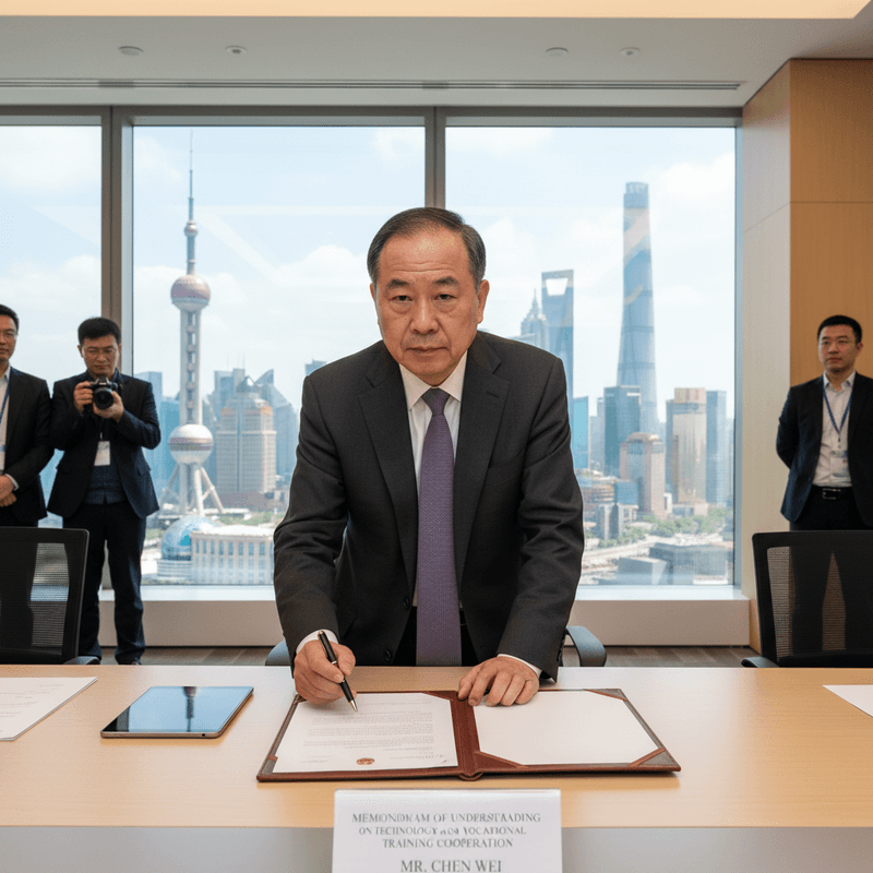 台北市長蔣萬安赴上海出席雙城論壇 簽署科技與職訓合作備忘錄推動兩岸和平繁榮