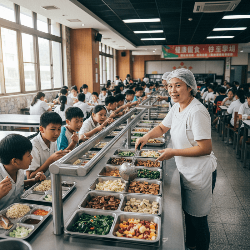 台北市宣布2026年起公私立國中小營養午餐全面免費供應