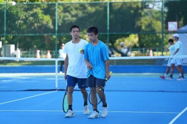 花蓮小將徐恩愷、羅崧豪榮獲男子雙打銅牌