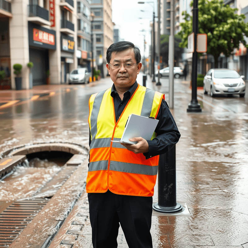 台南永康崑山里強降雨積水 議員要求水利局全面檢討流域排水