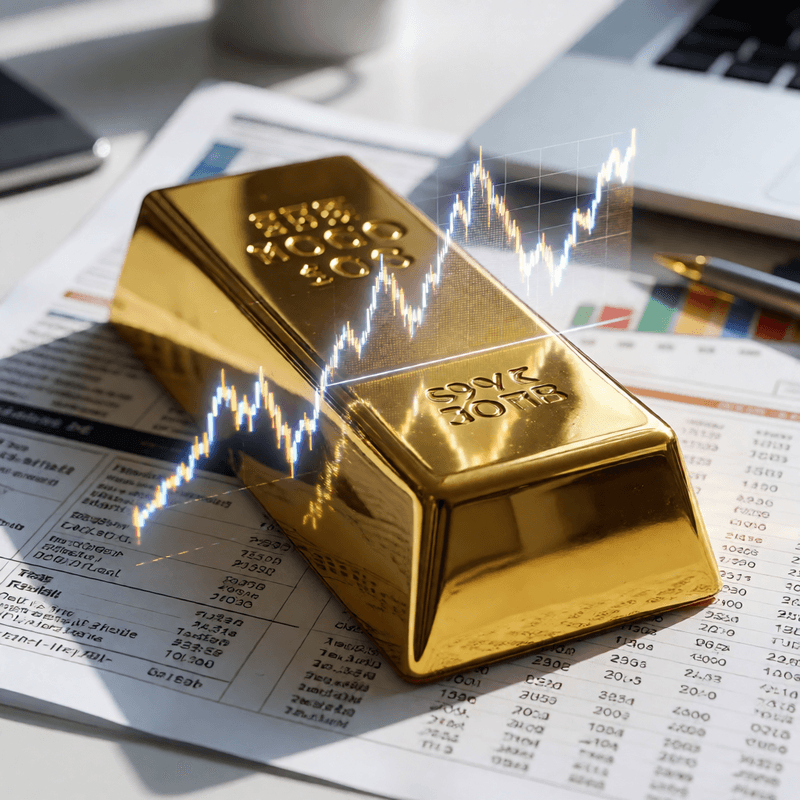 金價高點暴跌23%後反彈 投行長線目標上看4900美元