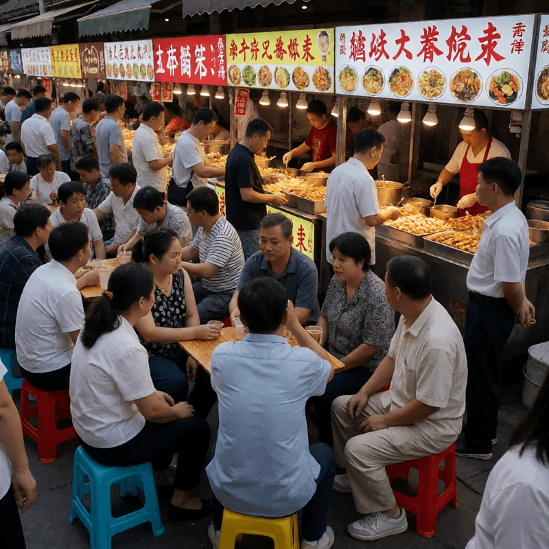 沈伯洋夜市掃街湧300公尺人龍 洋流效應帶動攤商生意成長