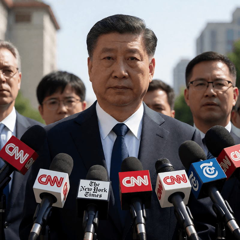 川普拒CNN紐時等三家媒體入場採訪 其他電視台暫停專訪聲援