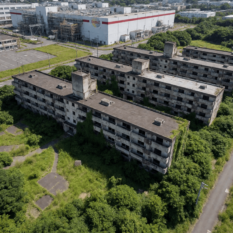 台積電熊本廠周邊出租公寓空置成鬼城 台灣買家現金買透天致供需失衡