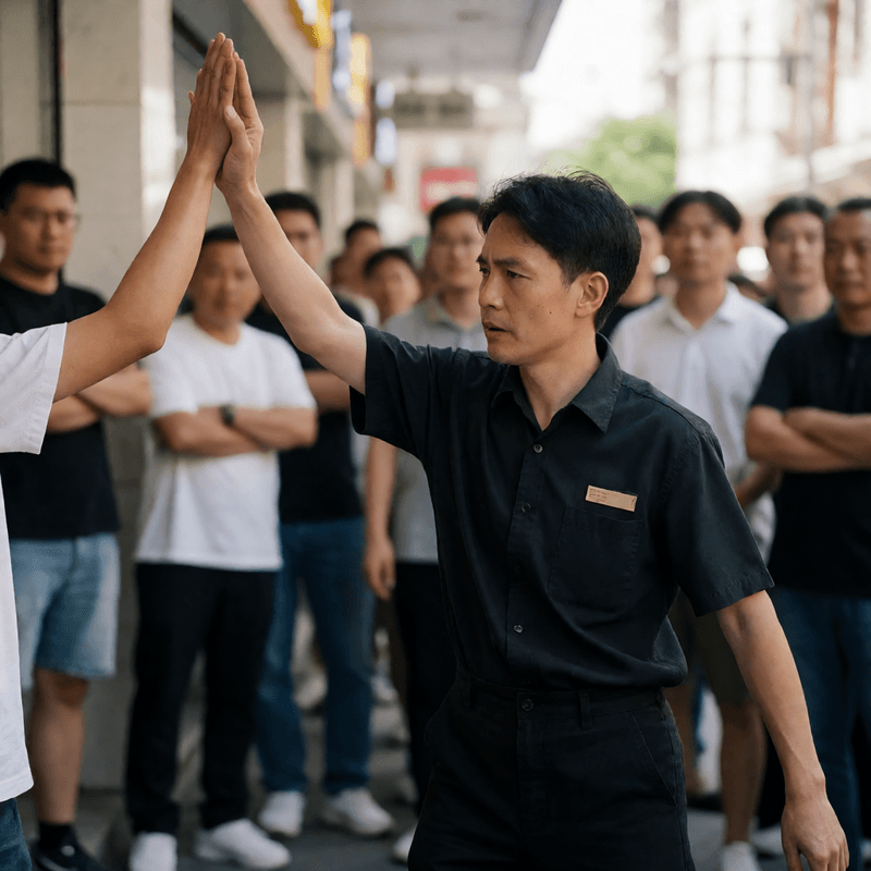 法國暴動店員張臂阻人照片爆紅 事後坦言舉動太蠢應保安全
