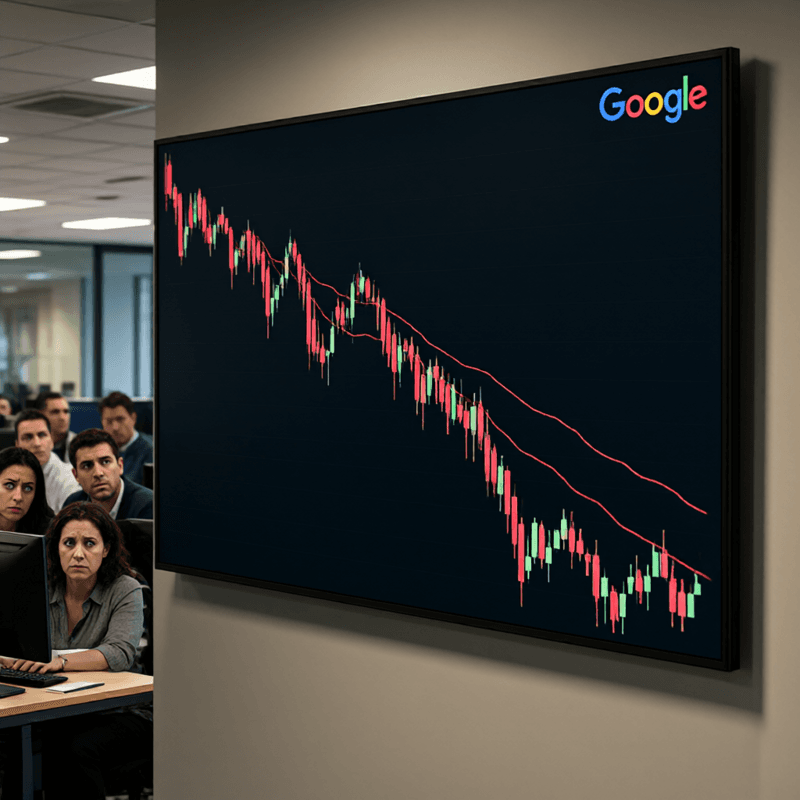 Google母公司財報遜預期 股價暴跌12% 市場憂AI燒錢恐拖累台股