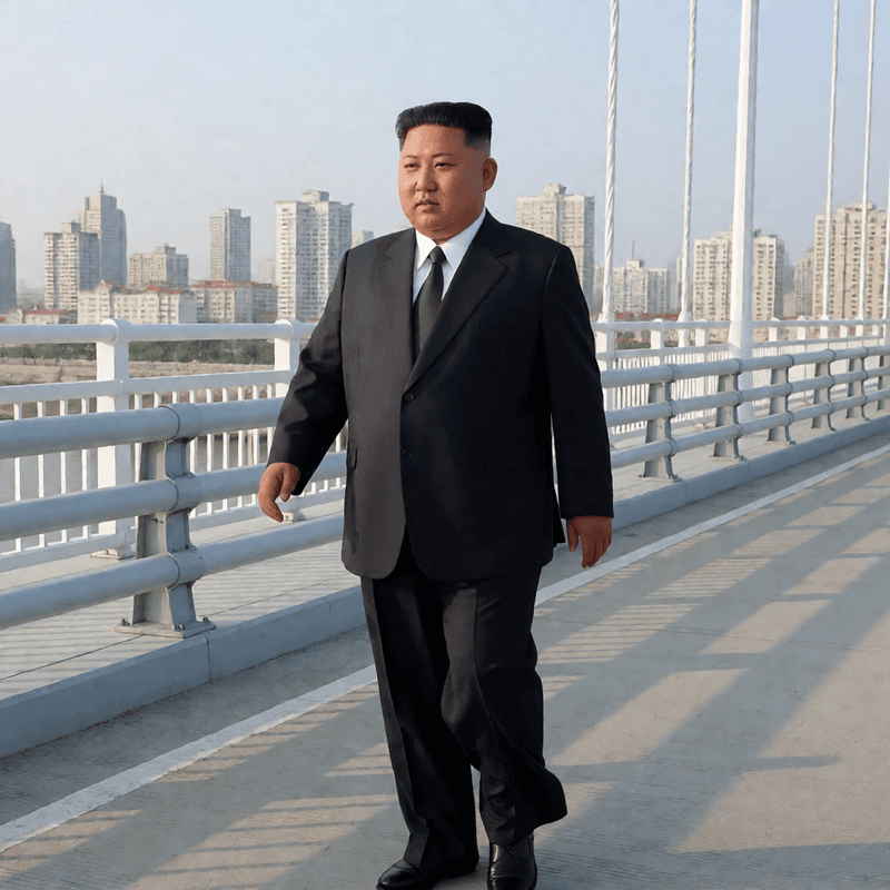 金正恩搭新啟用大橋訪中國丹東 睽違一年多正值抗美援朝紀念日前