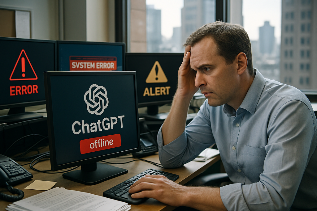 ChatGPT全球大當機暴露生成式AI基礎建設與國際貿易風險挑戰