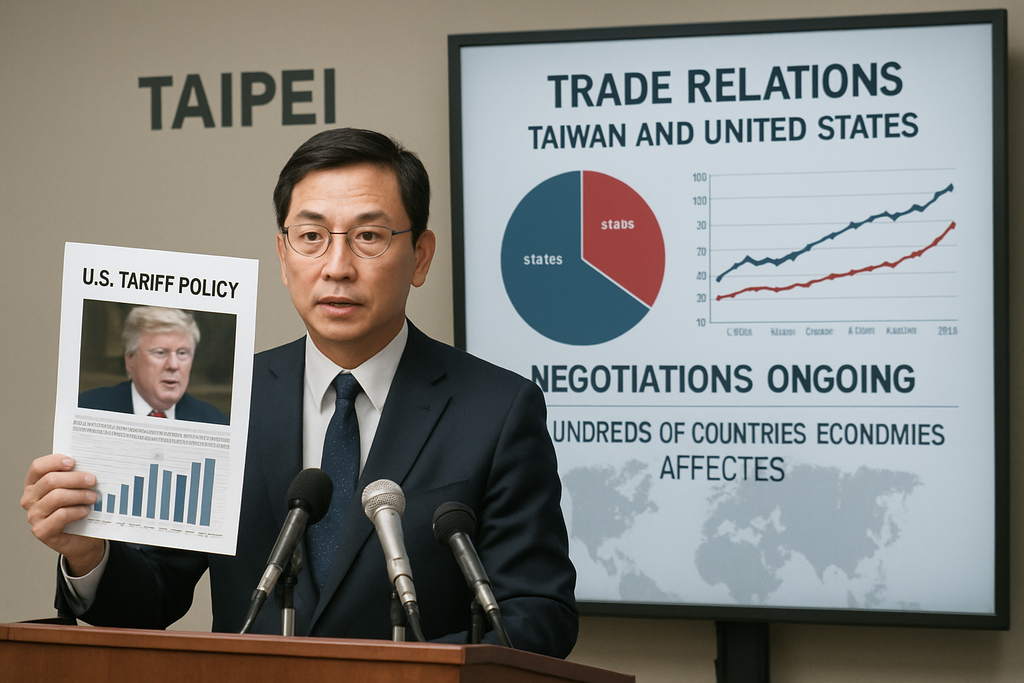 川普新一輪關稅政策衝擊百國經濟，台美貿易協議進展受關注