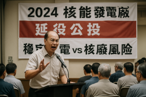核三延役公投成2025能源轉型關鍵，穩定供電與核廢風險引激辯