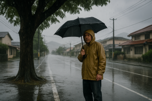 南方雲系北移帶動中南部午後豪雨，北部山區周末雨勢加劇需防範