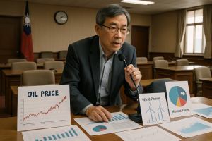 台灣能源轉型挑戰與機遇：油價微調、風電壓力與核能政策辯論最新解析