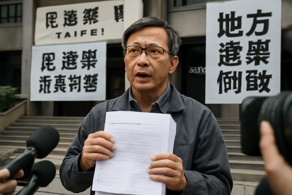 2025年台灣罷免潮引發政局震盪 民進黨派系調整與地方選戰新變局