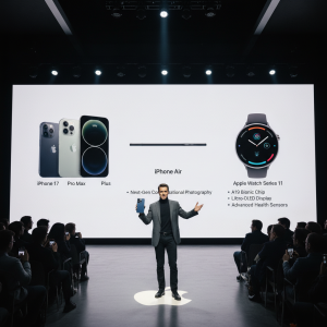 蘋果2025秋季發表會推出iPhone 17系列、iPhone Air及Apple Watch Series 11，聚焦輕薄設計與健康功能升級