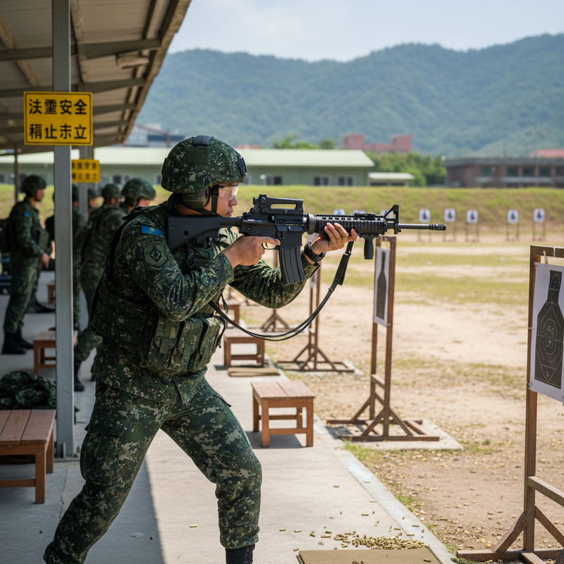 台中成功嶺18歲新兵射擊訓練膛炸受傷 左臉重創緊急送醫搶救