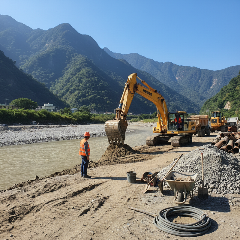 花蓮光復堰塞湖洪災清淤移工組隊支援 救災逾500傷事故政府加強安全與疫苗供應