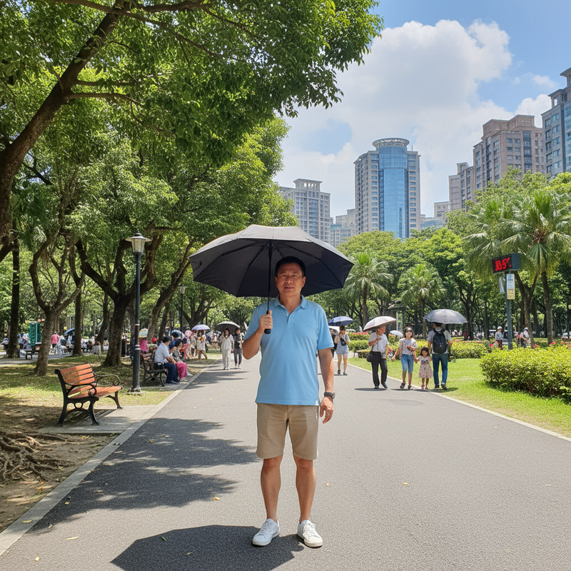 台灣國慶連假多地飆破38度 高溫持續並伴午後雷陣雨注意防範