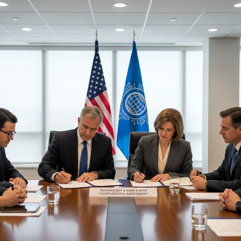 川普與日本首相高市早苗首次會談 簽署科技與稀土合作協議深化同盟