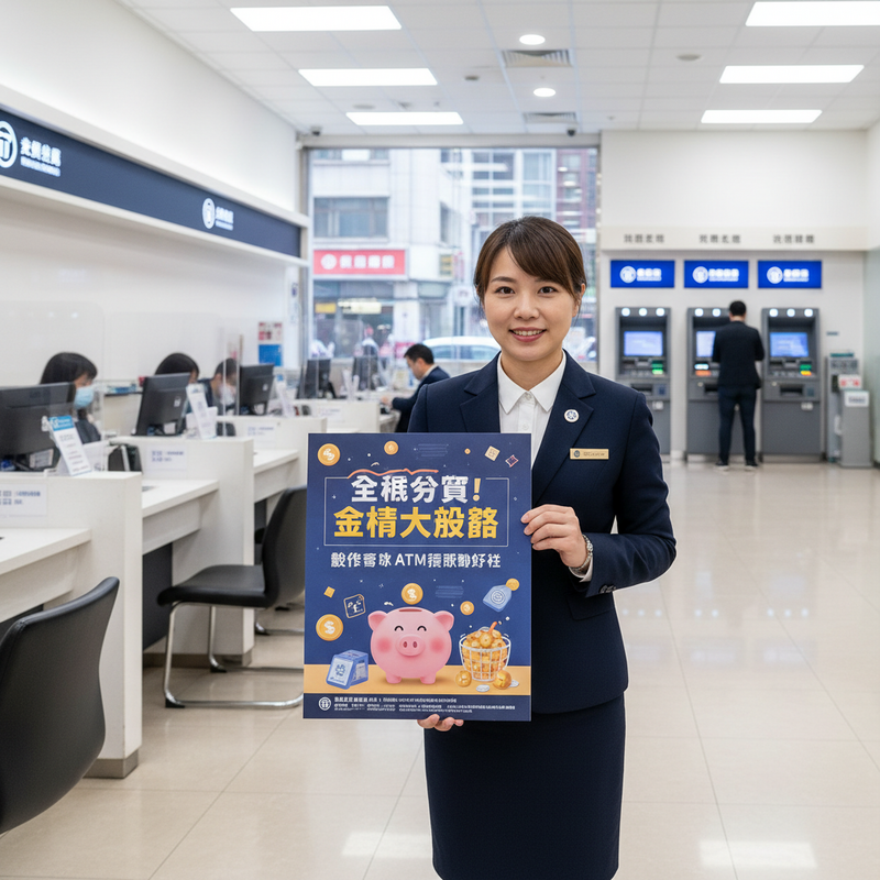 臺灣企銀響應普發現金政策推加碼抽獎促數位入帳與ATM領現