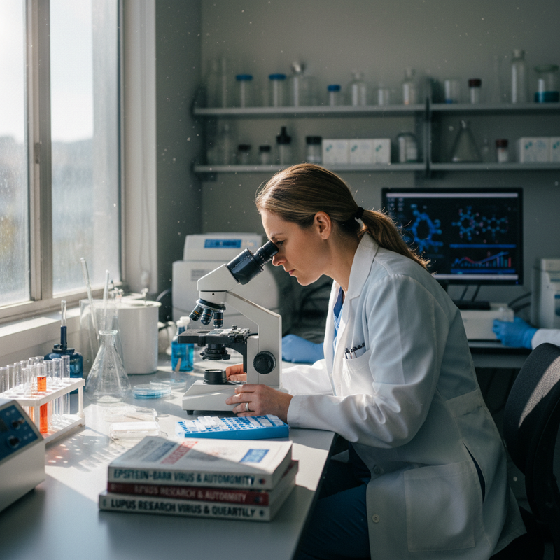 研究揭EB病毒與紅斑性狼瘡關聯性 增進免疫療法發展建議