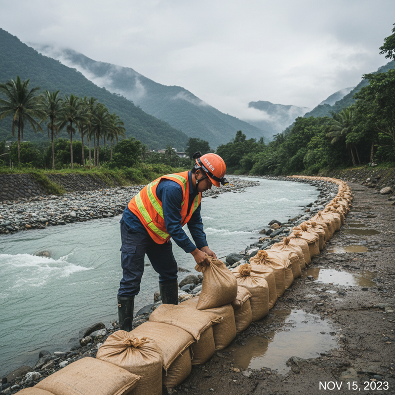 花蓮因應鳳凰颱風啟動強制撤離針對馬太鞍溪堰塞湖防洪措施