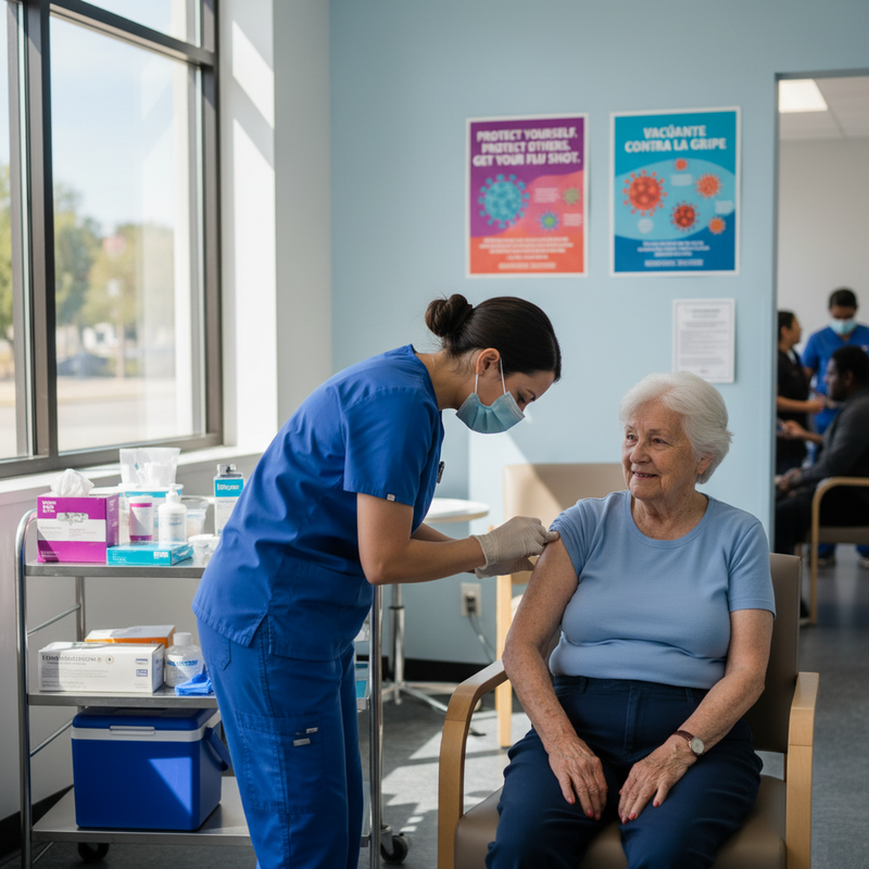 疾管署推動流感疫苗接種 釐清長者安全疑慮促早打疫苗