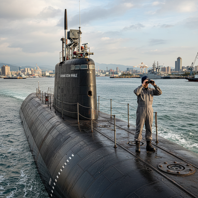 高雄海鯤號潛艦完成兩日浮航測試，將依計畫展開潛航測試