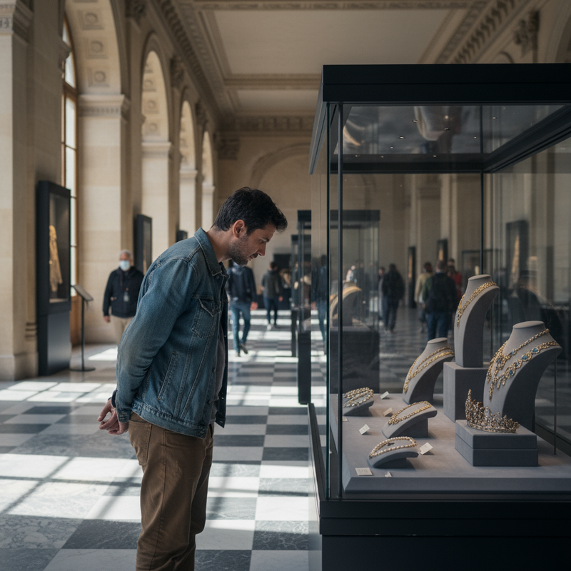 巴黎檢方公布羅浮宮珠寶竊案為街頭小偷獨立犯案非組織犯罪