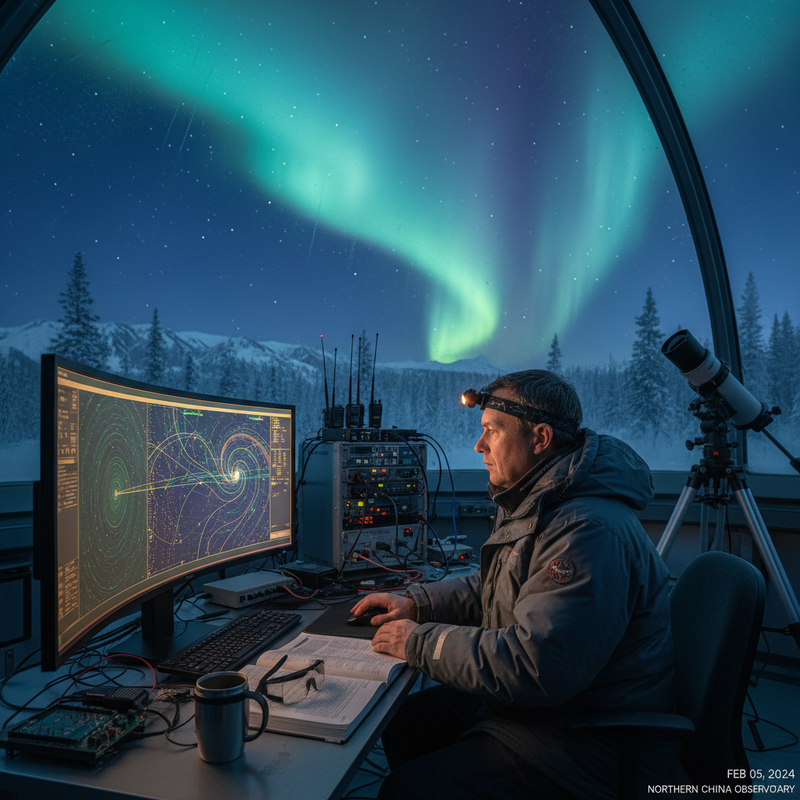 太陽耀斑引發地磁暴 狀況示意圖