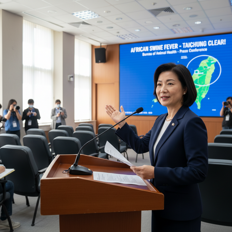 台中非洲豬瘟疫情清零宣布 活豬禁運禁宰分階段解禁並持續禁廚餘養豬