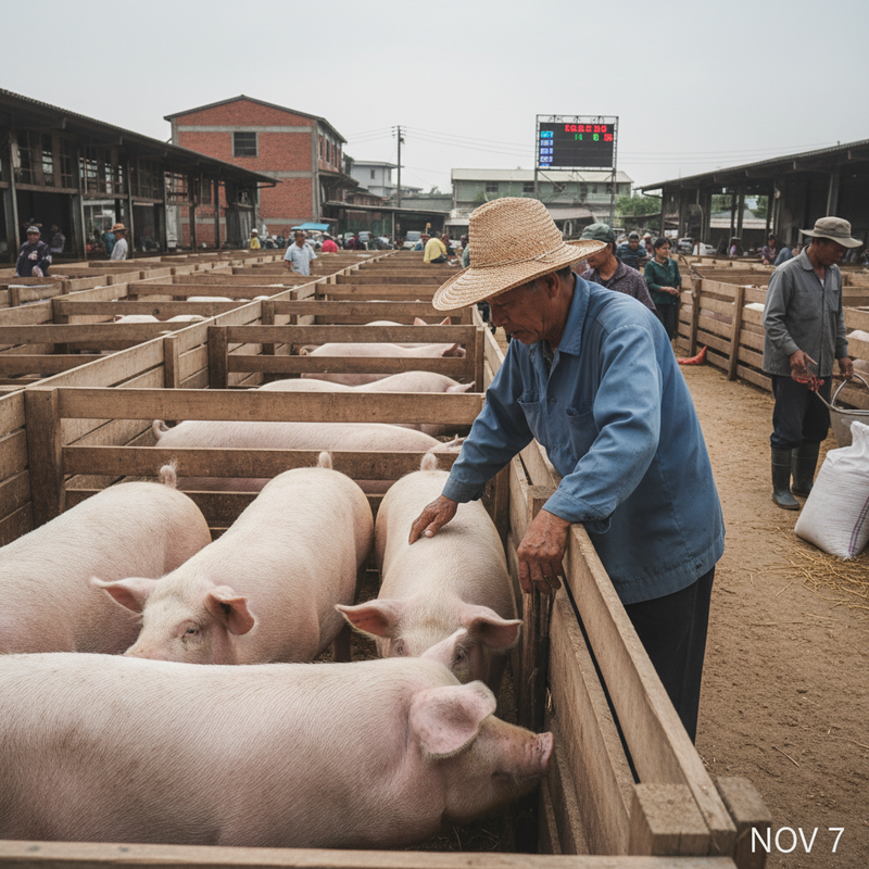 台灣11月7日解除非洲豬瘟禁宰禁運，活豬拍賣與屠宰全面恢復且價格穩定